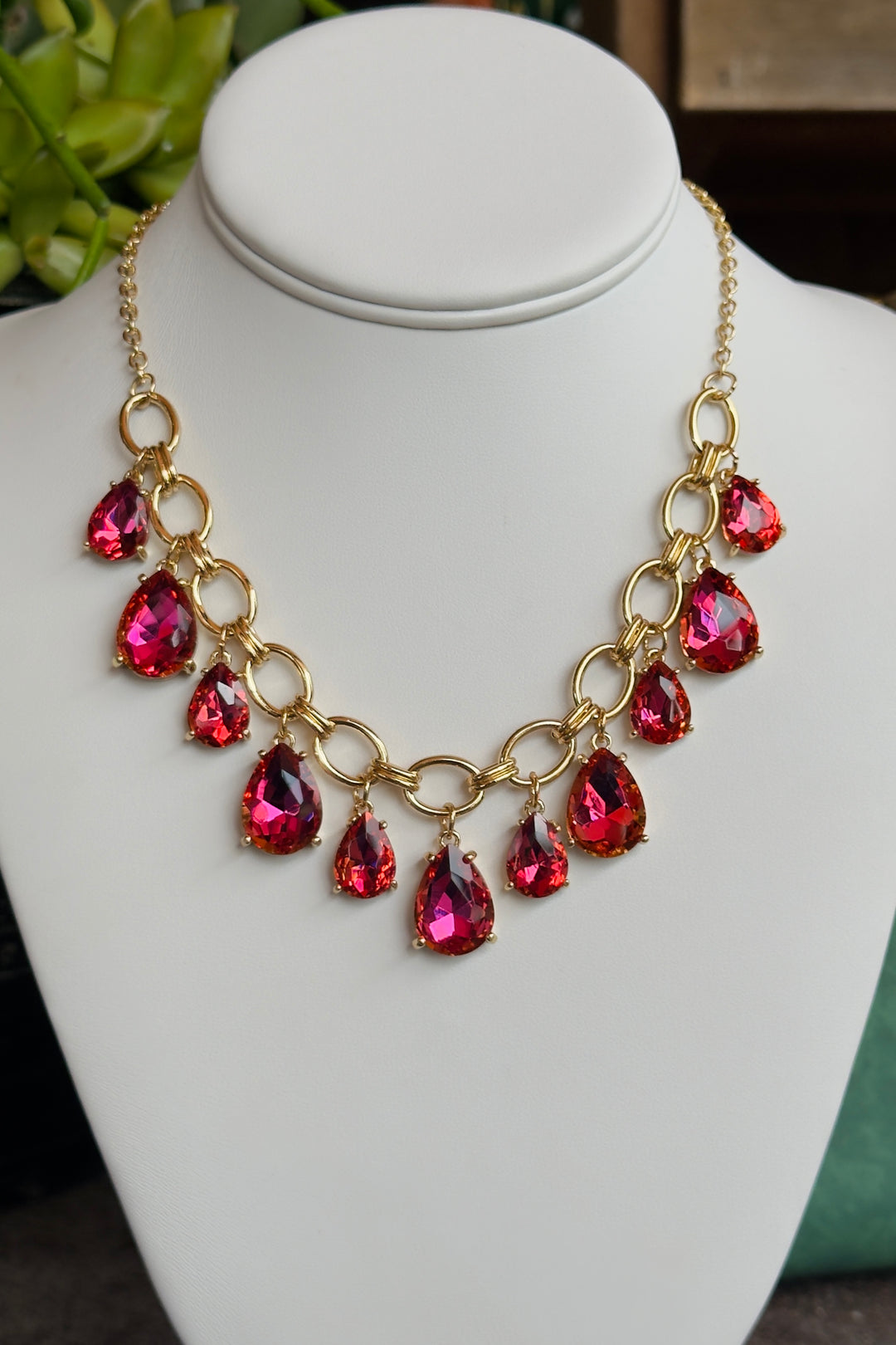 The Ava Necklace – Ruby