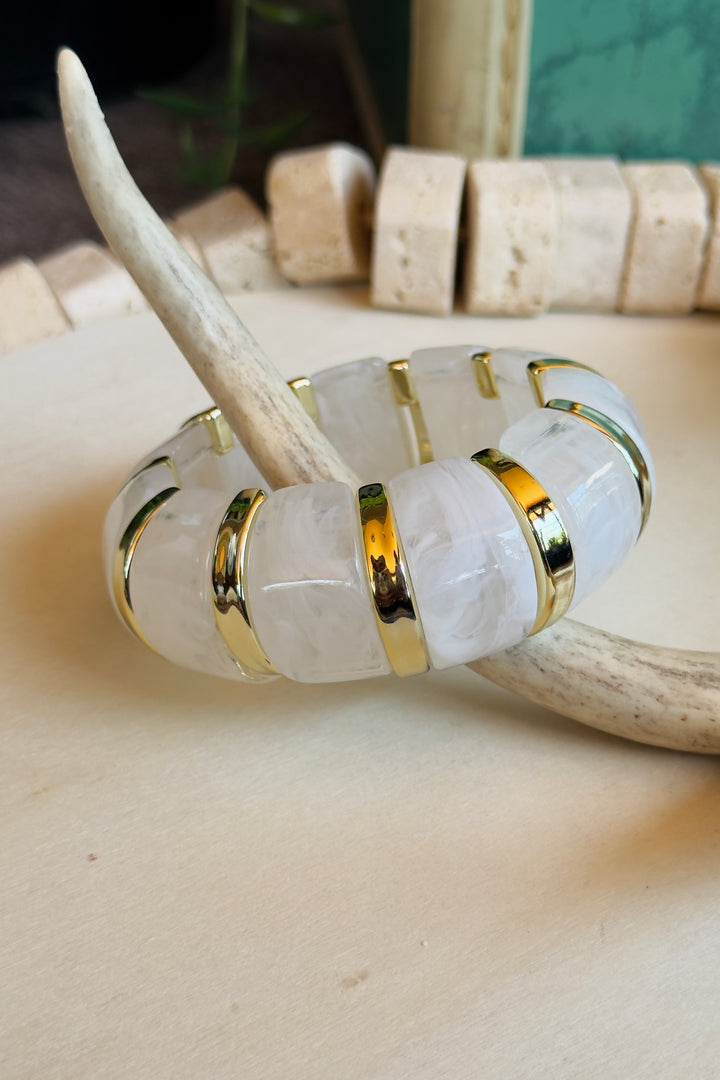 The Bayview Bracelet – Ivory Pearl