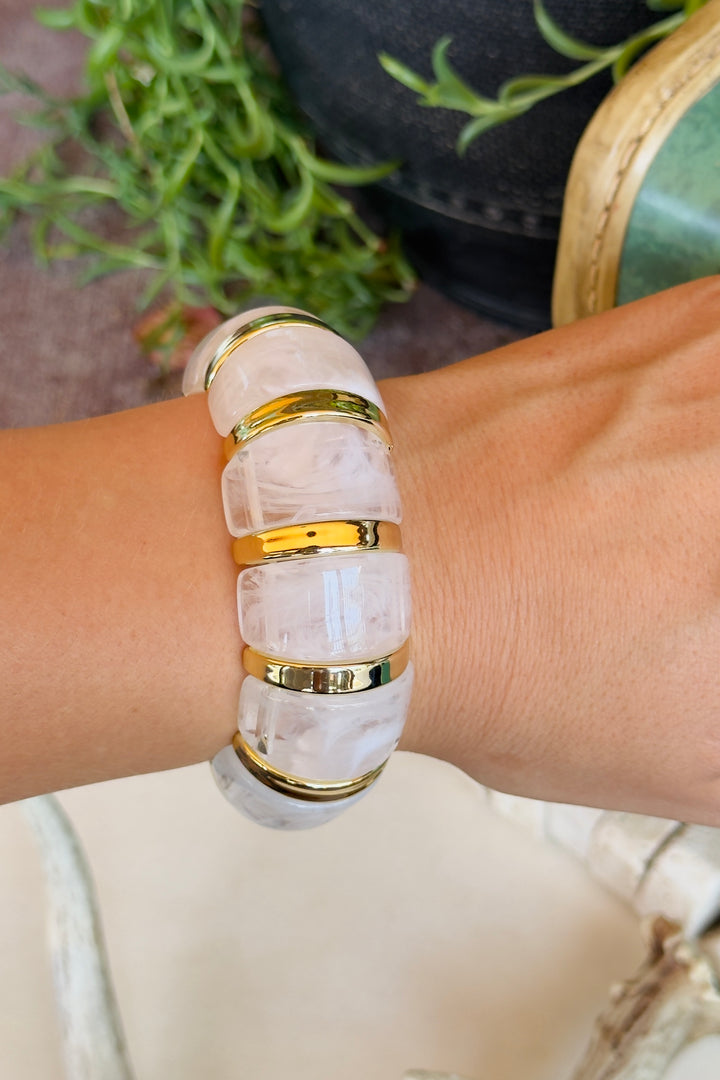 The Bayview Bracelet – Ivory Pearl