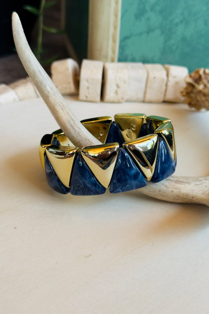 The Blair Stretch Bracelet – Navy