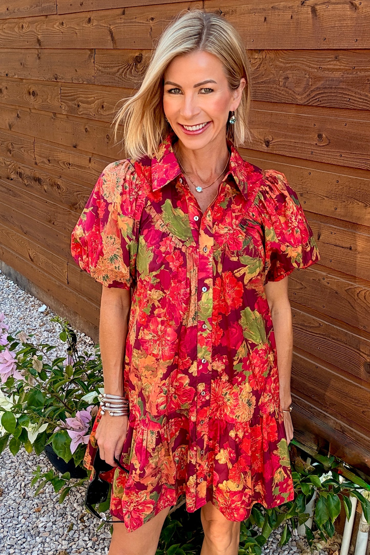 Sunset Bloom Dress