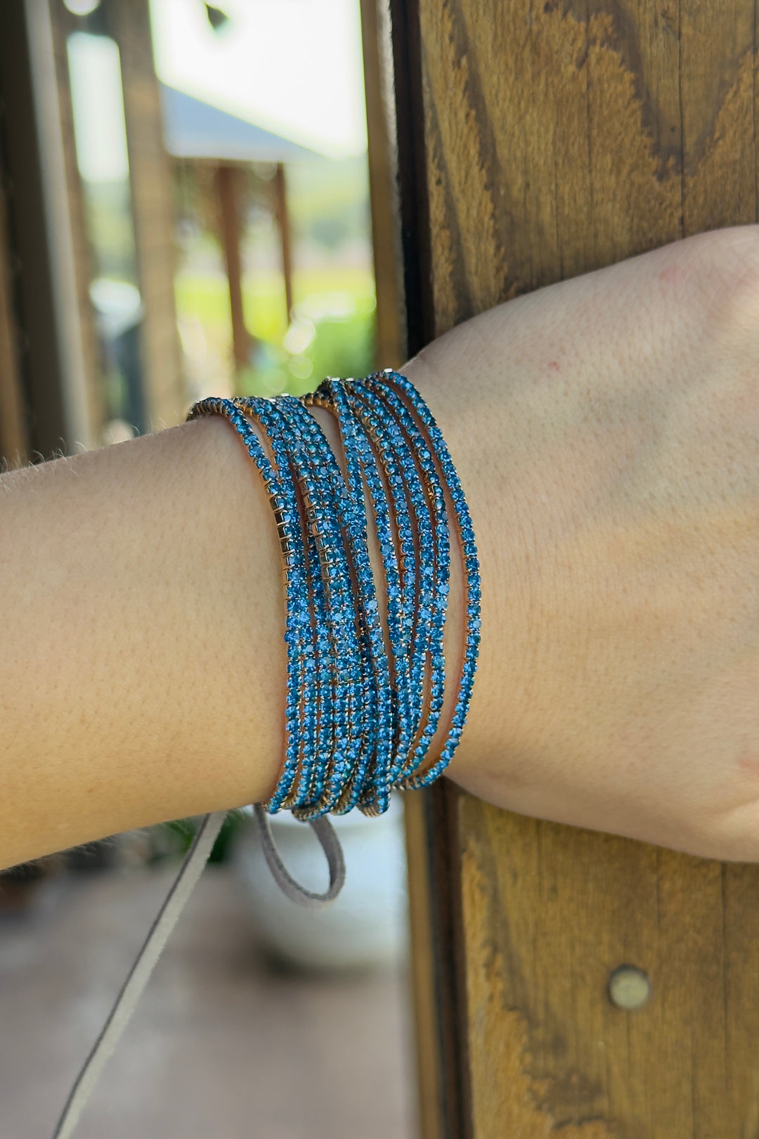 The Starlight Wrap Bracelet – Aqua