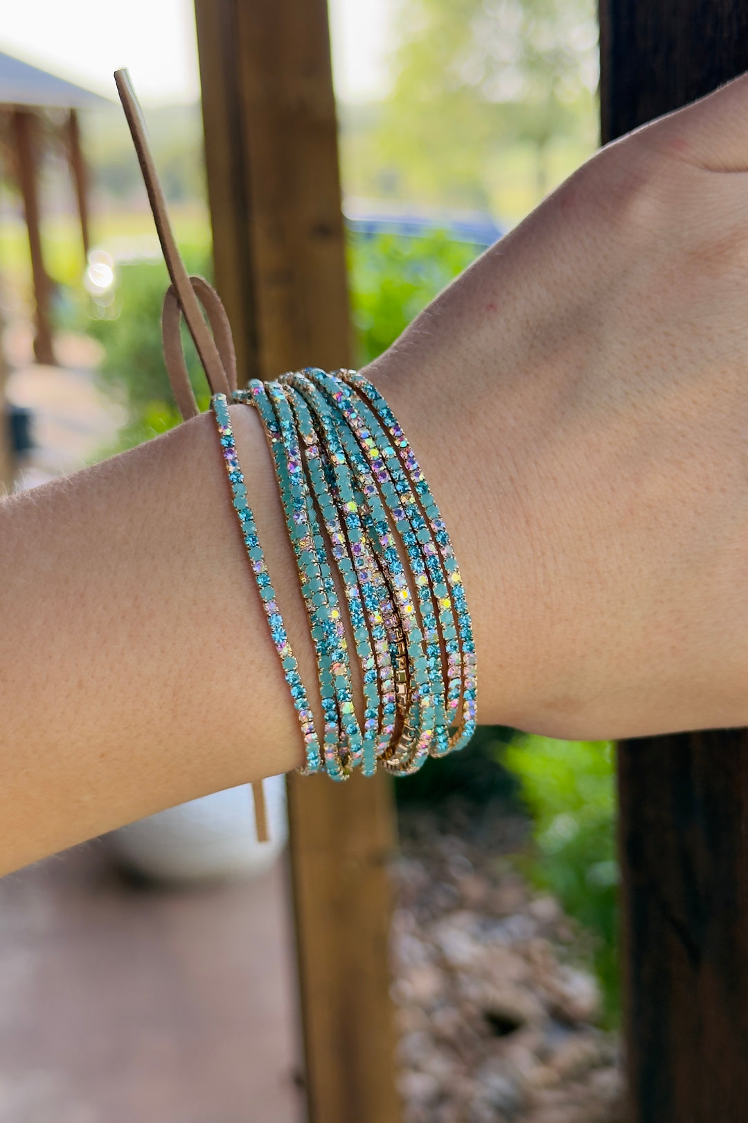 The Starlight Wrap Bracelet – Turquoise