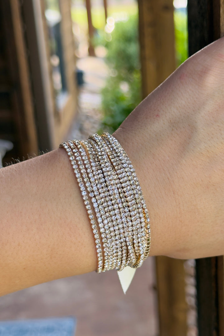 The Starlight Wrap Bracelet – Crystal Gold