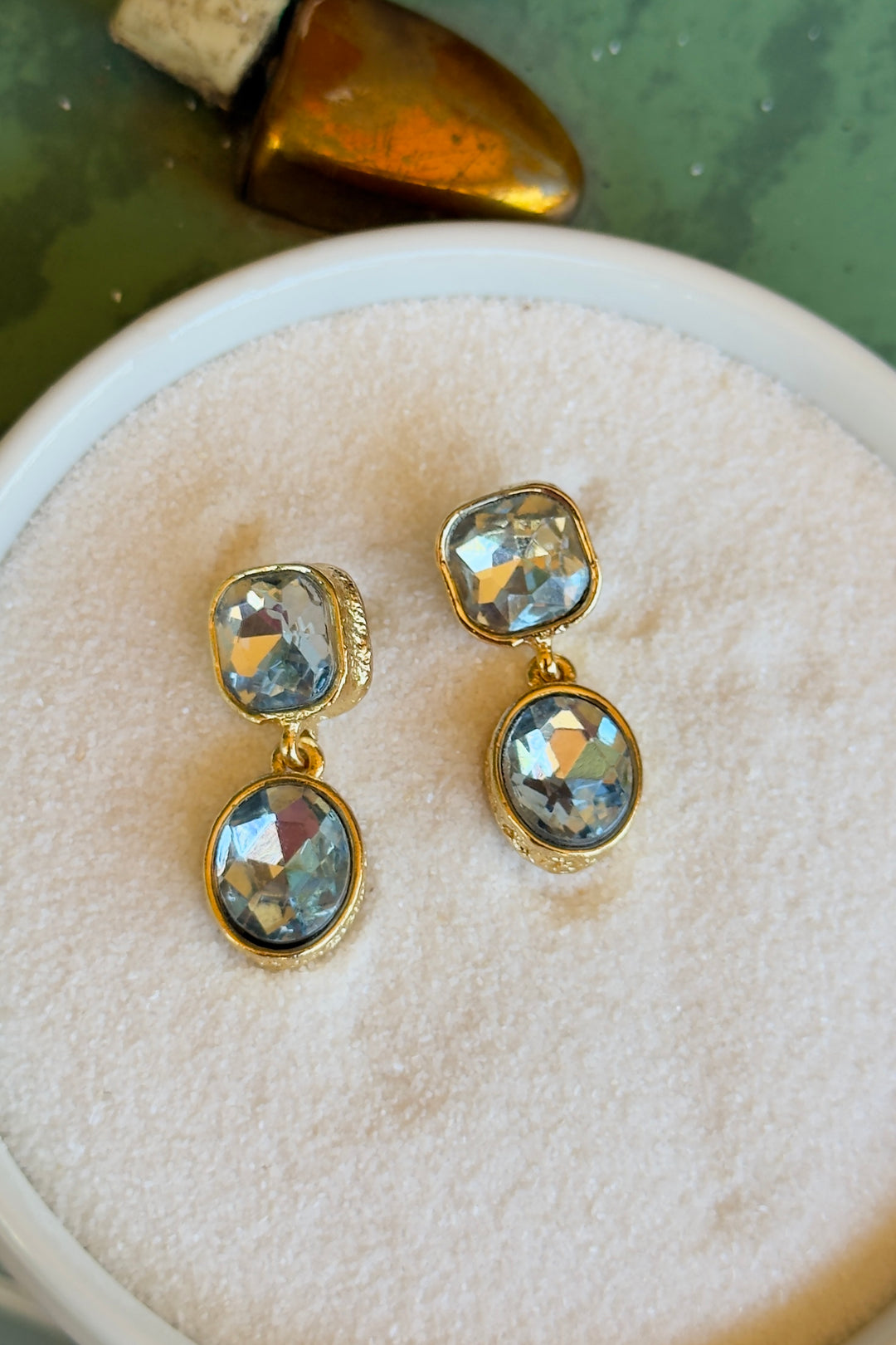 The Clara Crystal Drop Earrings