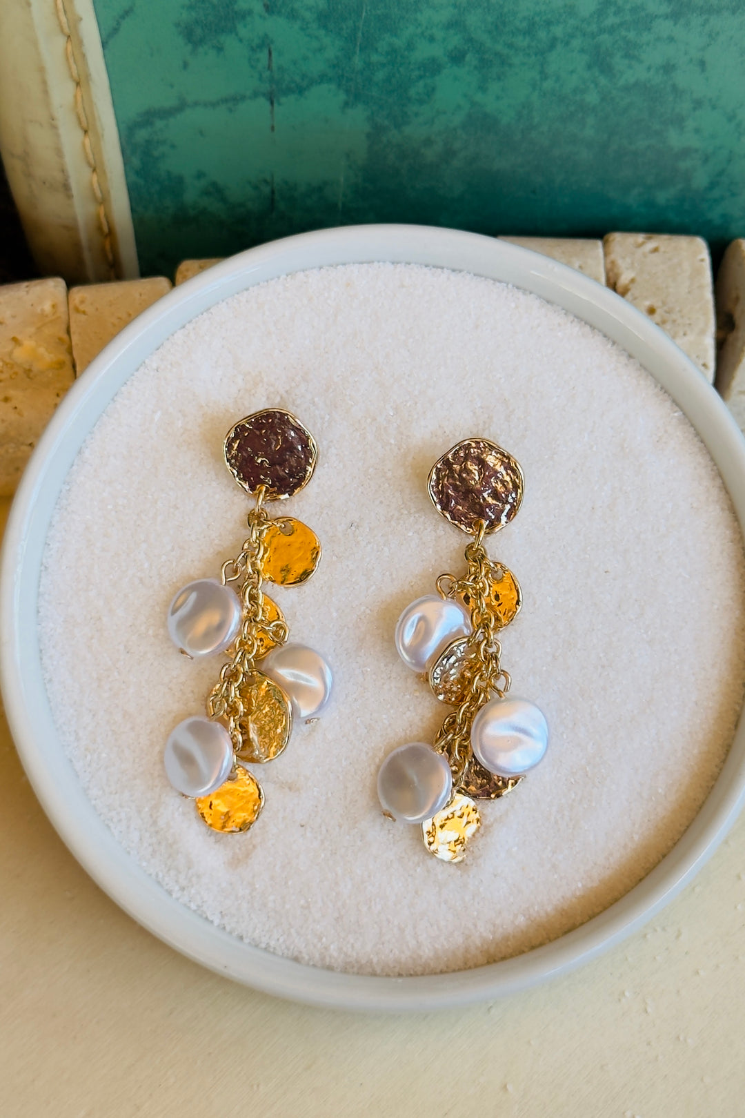 The Penelope Pearl Cascade Earrings
