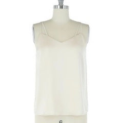 Satin Double Strap Tank