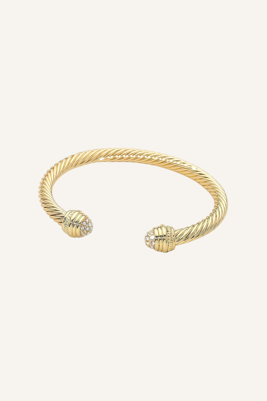 The Caroline Crystal Cuff Bracelet