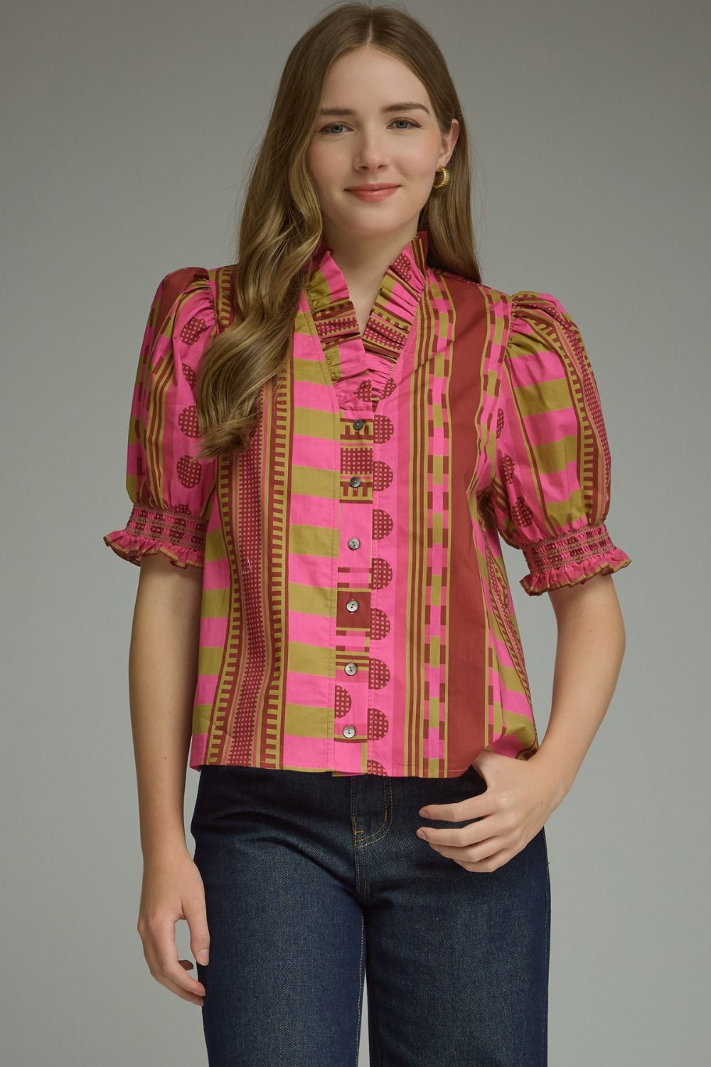 The Hattie Puff Sleeve Top