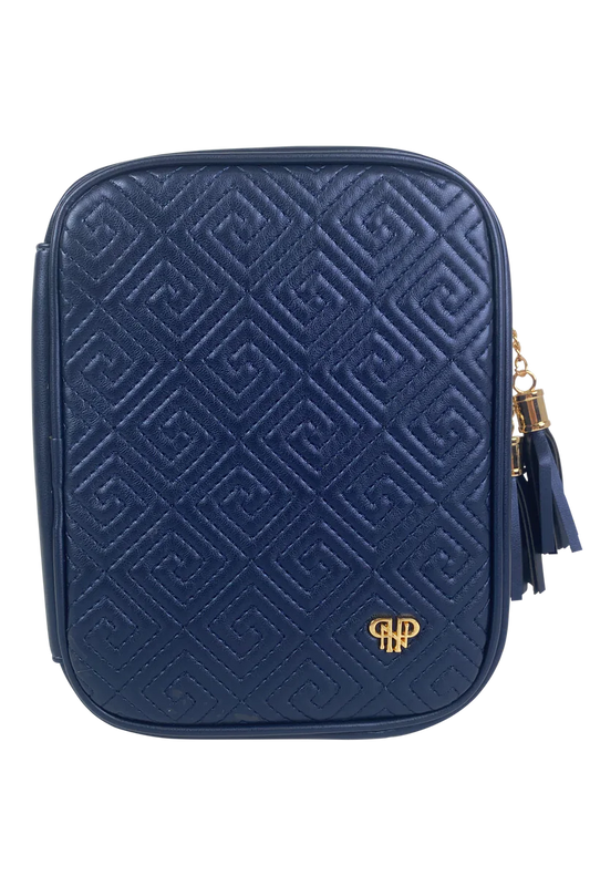 PurseN Trinity Jewelry Binder - Greek Navy