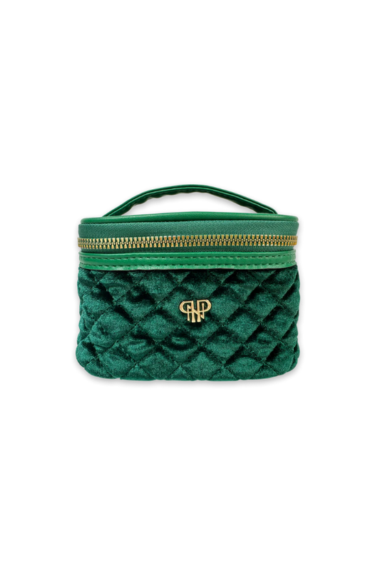 PurseN Getaway Jewelry Case - Emerald Velvet