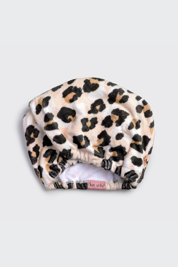 Quick Dry Hair Towel - Leopard