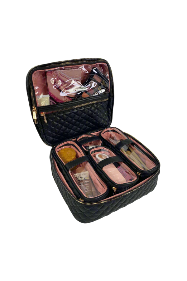 Mini Diva Train Case - Timeless Quilted