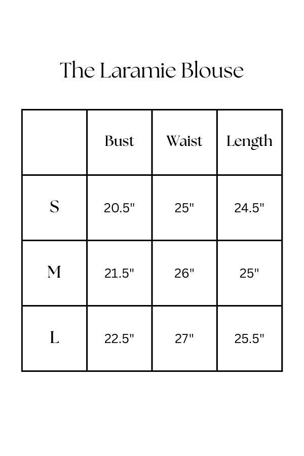 The Laramie Blouse