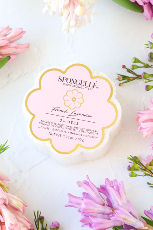 French Lavender Daisy Spongette