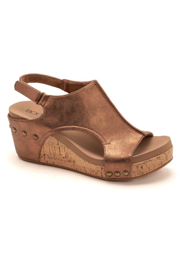 Corky's Carley Antique Bronze Wedges