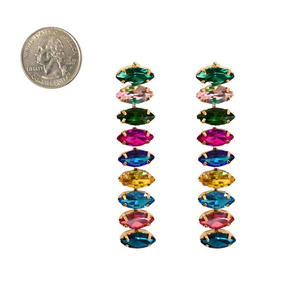 The Elodie Beaded Drop Earrings