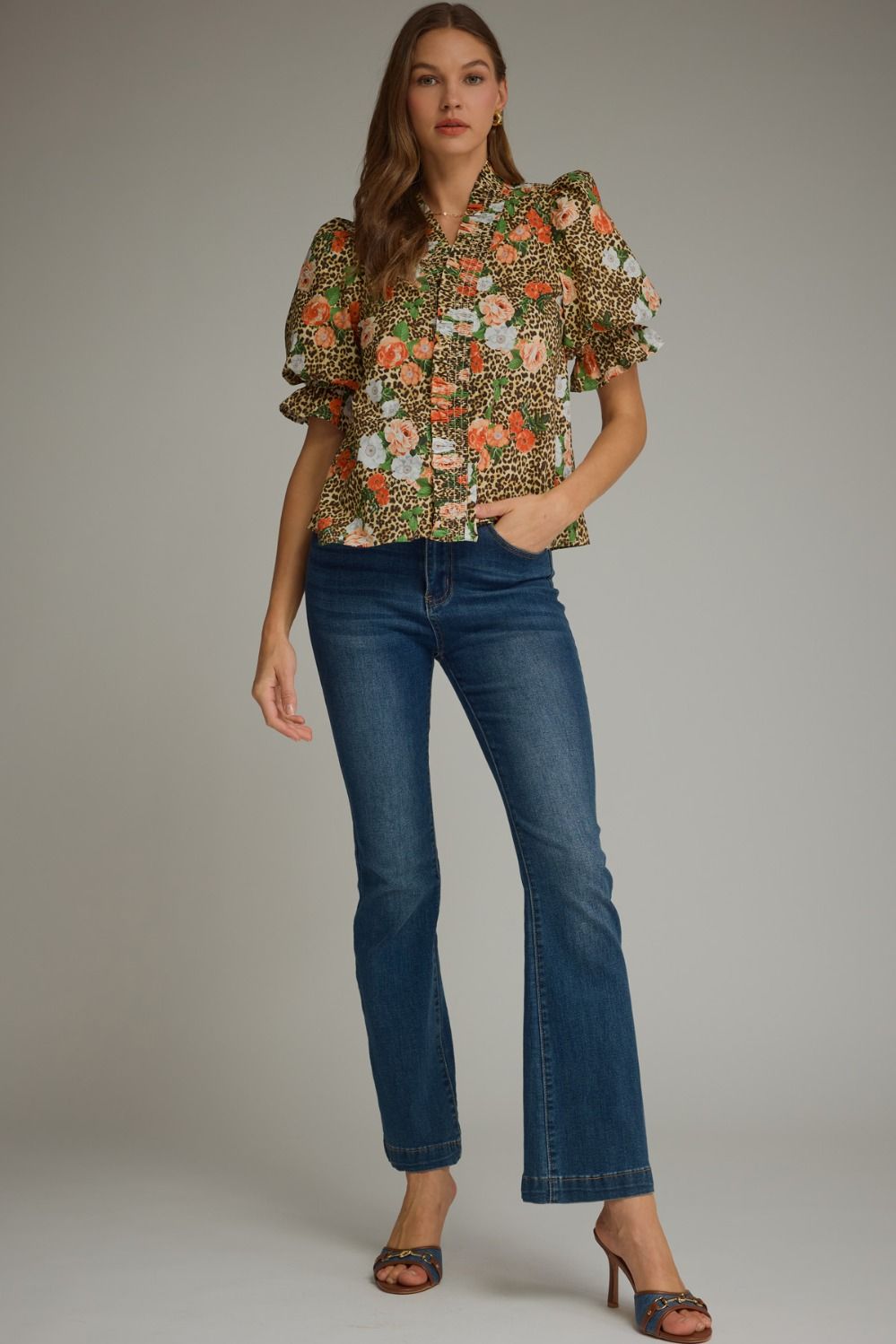 Briar Bloom Top - Red