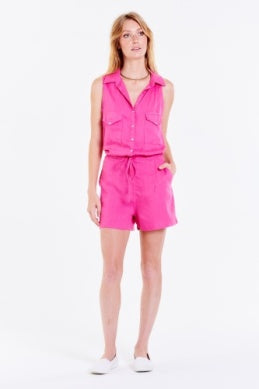 Dear John Tencel Nadine Jumpsuit Romper Shorts