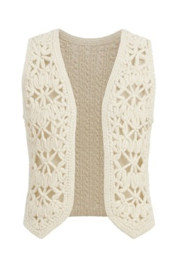 Another Love Briza Vest – Vintage Cream